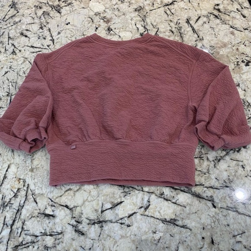 Lululemon Textured Crewneck Pullover in Spiced Chai - Picture 4 of 9